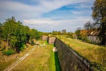 Fototapeta na wymiar Fortifications Vauban de Neuf-Brisach