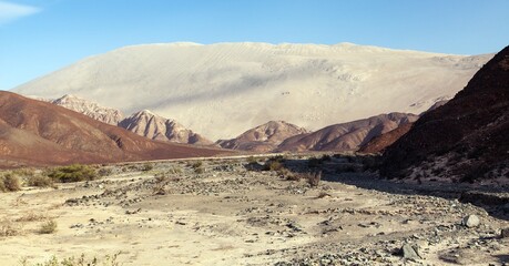 Cerro Blanco sand dune near Nasca or Nazca town in Peru