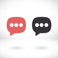 SMS mail vector icon. mail to receive SMS icon. mail to send SMS icon. mail for reading SMS flat