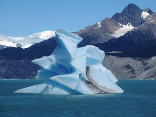 Eisberg O'Higgins Gletscher Carretera Austral Chile