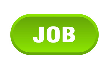 job button. rounded sign on white background