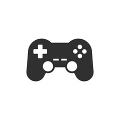 Game controller icon isolated on white background. Vector illustration.