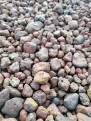 closeup of a stone along with group of stones