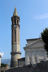 Fototapeta premium Bell tower, Lecco