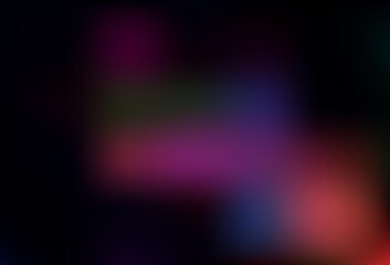 Dark Pink vector colorful blur backdrop.