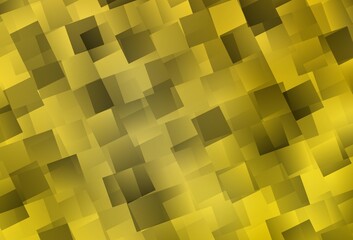 Light Yellow vector pattern in square style.