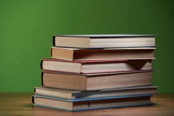 stack of books