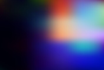 Dark Blue, Yellow vector blurred and colored pattern.
