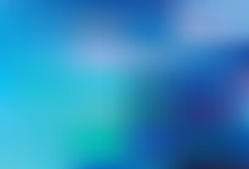 Light BLUE vector blurred shine abstract background.