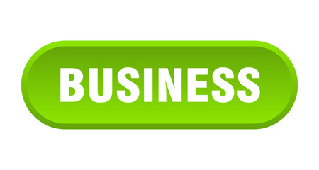 business button. rounded sign on white background