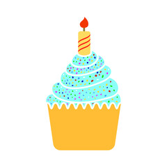 First Birthday Cake Icon