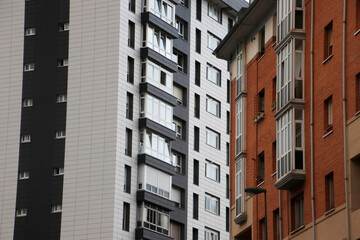 Building in a neighborhood in Bilbao