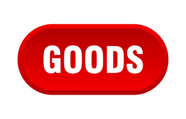 goods button. rounded sign on white background
