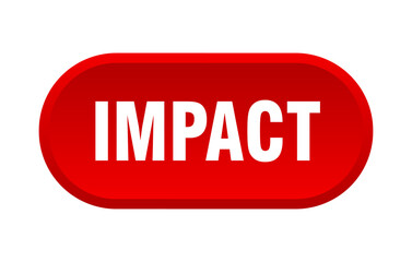 impact button. rounded sign on white background