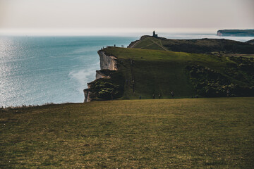 Naklejka premium lighthouse on the coast