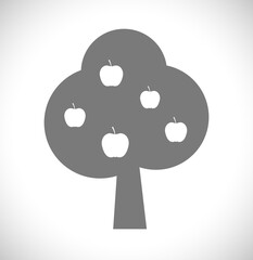 apple tree icon