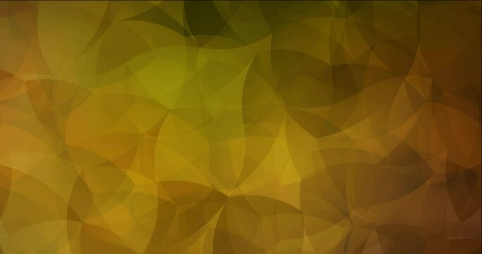 4K looping dark green, yellow video sample with waves. Abstract animation with colorful lines, curves. Flicker for designers. 4096 x 2160, 30 fps.