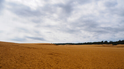 Red sand dunes at Mui Ne, Vietnam