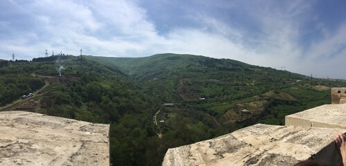 view from the mountain