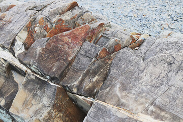Image with the texture of a stone, streaked with cracks