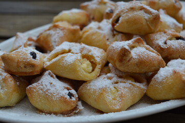 cookies on a white plate