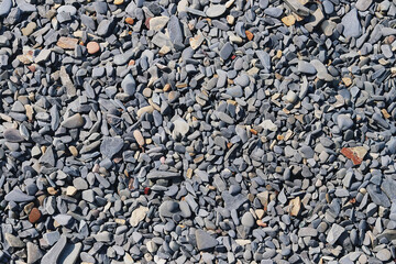 Background image. Small sea pebbles. Gray