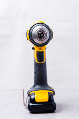 Cordless yellow drill
