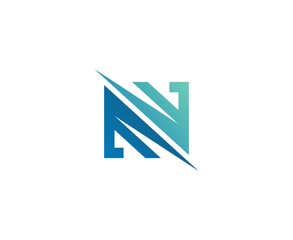 N letter logo
