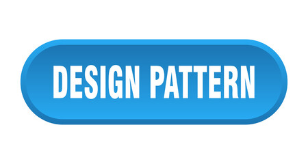 design pattern button. rounded sign on white background