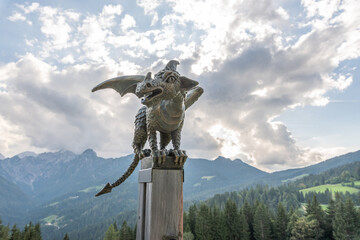 Obraz premium Dragon from Solčava