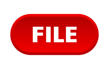 file button. rounded sign on white background