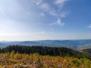 autumn in the mountains