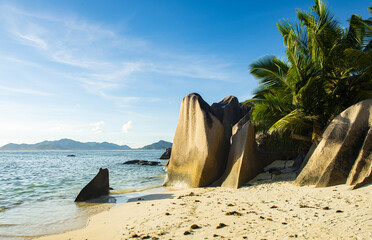 Anse Source d'Argent beach in the Seychelles