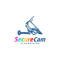 CCTV Camera Logo Design Vector Template, Concept Symbol Icon