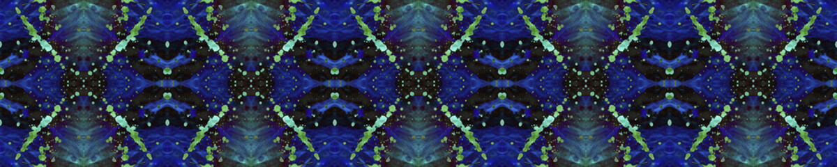 Watercolor Repeat Print.  Tribal Backdrop.  Colorful Natural Ethnic Illustration. Neon Textile Print. Watercolor Tie Dyed Repeat Print. 