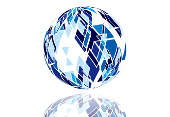 イラスト　球体　イメージ