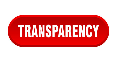 transparency button. rounded sign on white background