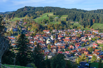 Herbst in Oberstaufen im Allgäu
