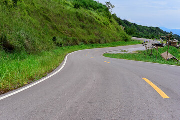 road in the mountains