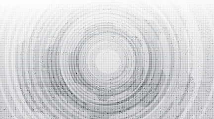 Fototapeta na wymiar Black and White Circle Technology Background,Hi-tech Digital and secure Concept design,Free Space For text in put,Vector illustration.
