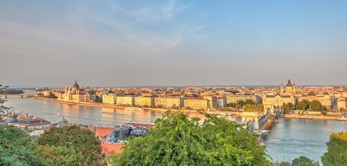 Budapest cityscape, Hungary