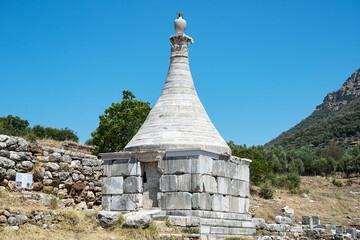 Ausgrabungsstätte Messeni, Peloponnes, Griechenland