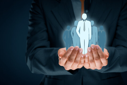 Leader and CEO concept