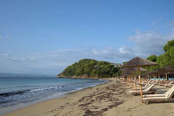 Greece, Skiathos island, the famous beach Koukounaries