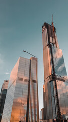 Naklejka premium office building