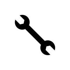 Wrench Icon Design Vector Template Illustration