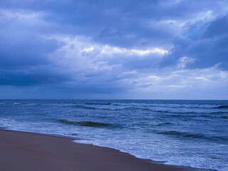 The ocean and the sky