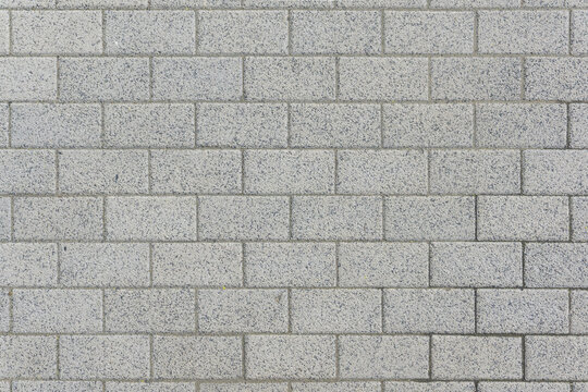 Fototapeta Gray brick wall background.