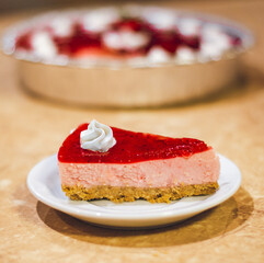 Strawberry cheesecake