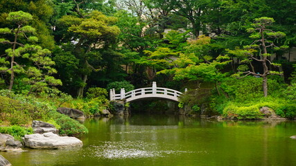 庭園の橋